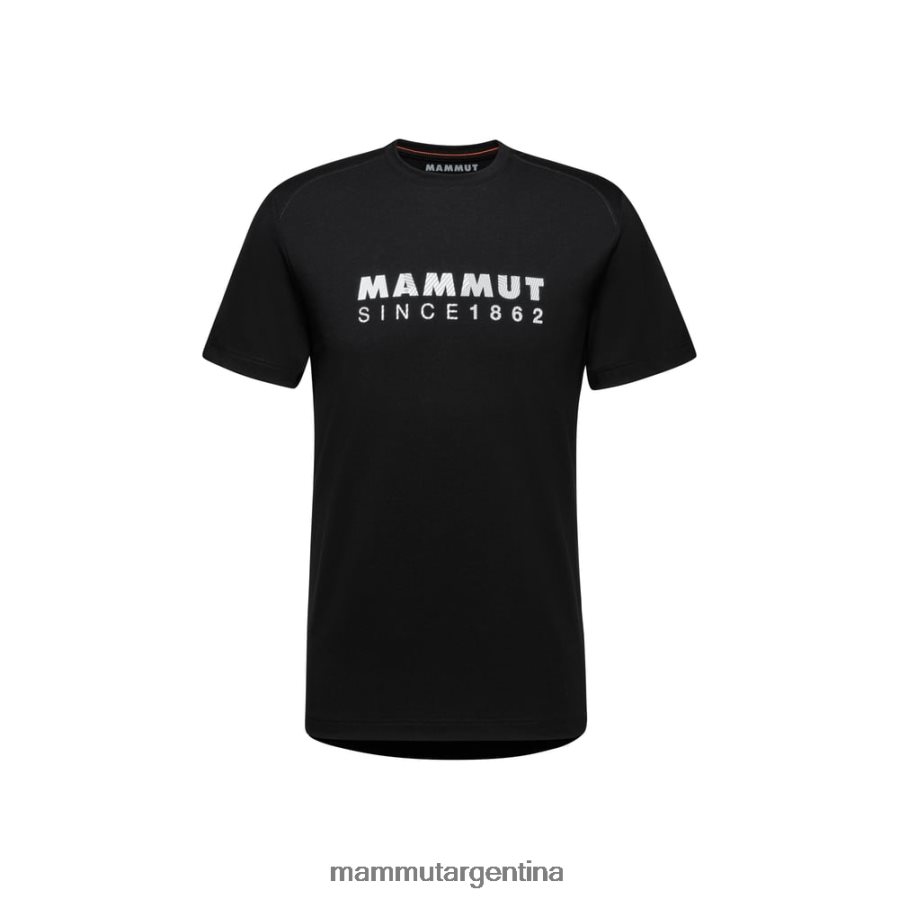 logotipo de camiseta trovat hombres 2B8PD2148 Mammut negro ropa