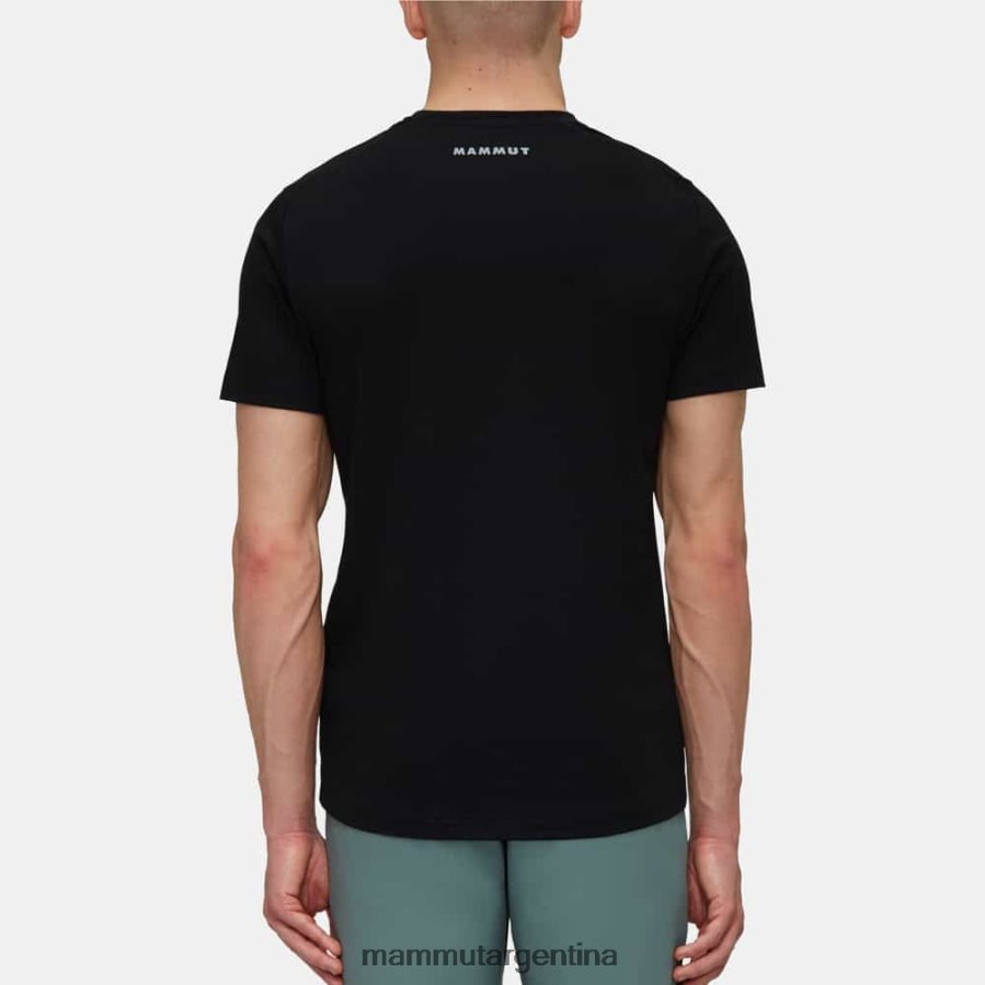 logotipo de camiseta trovat hombres 2B8PD2148 Mammut negro ropa