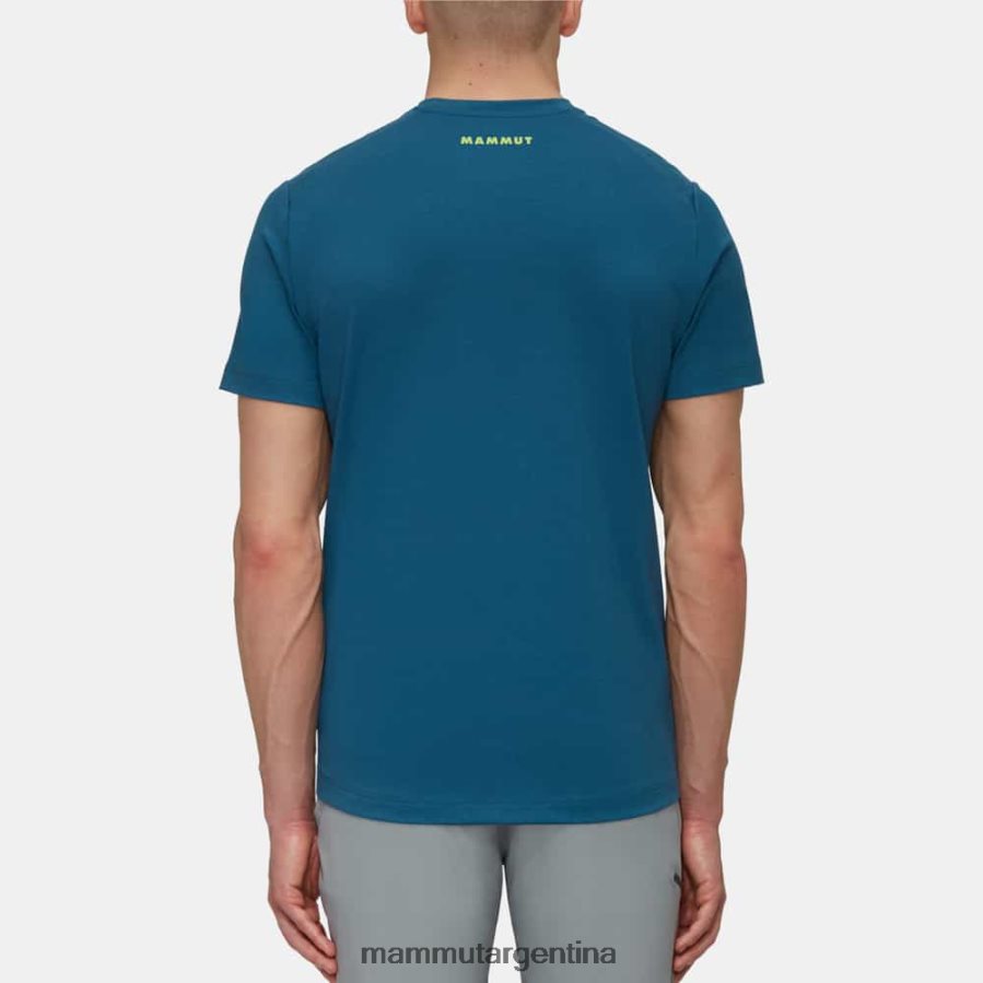 logotipo de camiseta trovat hombres 2B8PD2883 Mammut hielo profundo ropa