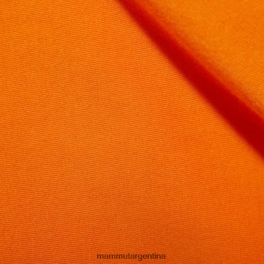 logotipo de la camiseta central hombres 2B8PD2173 Mammut mandarina oscura ropa