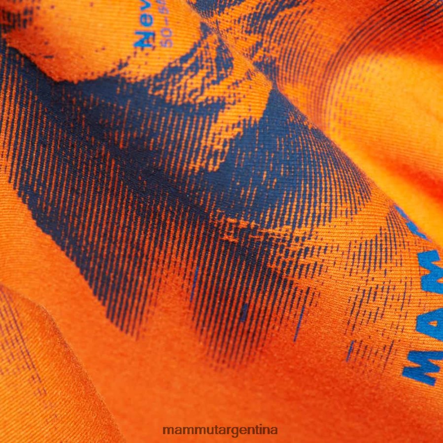 montaña camiseta hrnligrat hombres 2B8PD2672 Mammut mandarina oscura ropa