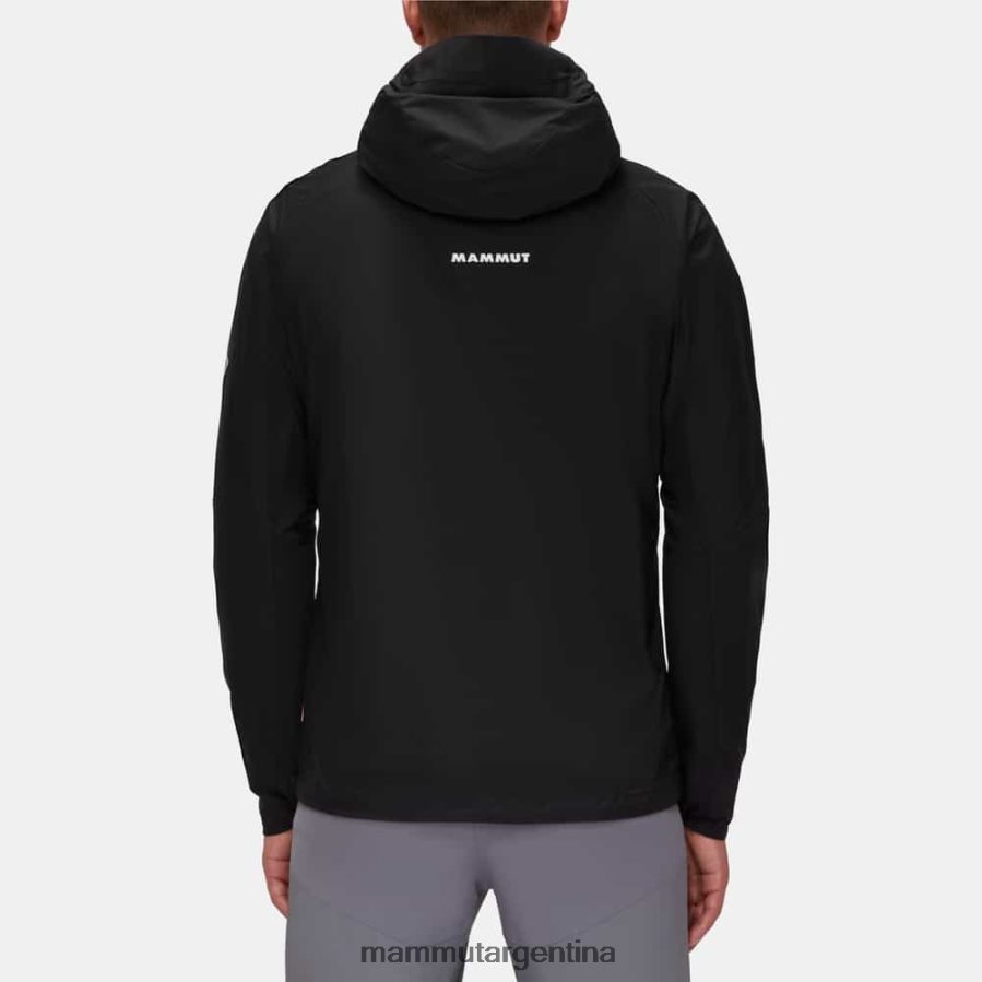 chamarra con capucha aenergy wb hombres 2B8PD23 Mammut negro ropa