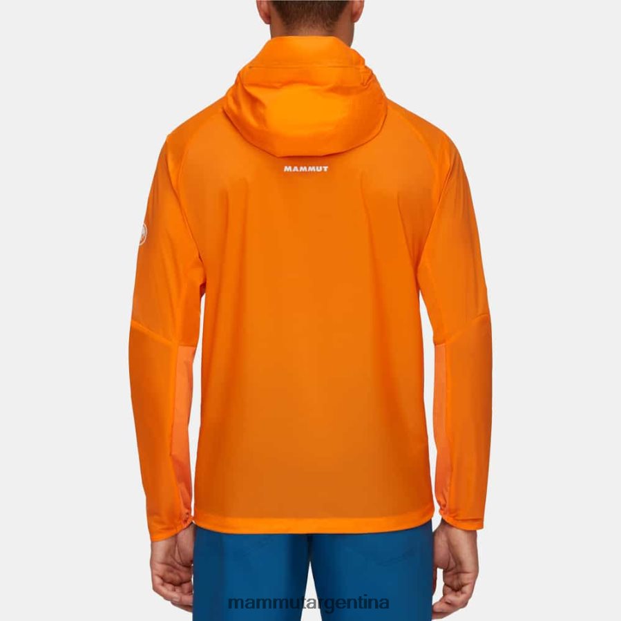 chamarra con capucha aenergy wb hombres 2B8PD2633 Mammut mandarina oscura ropa