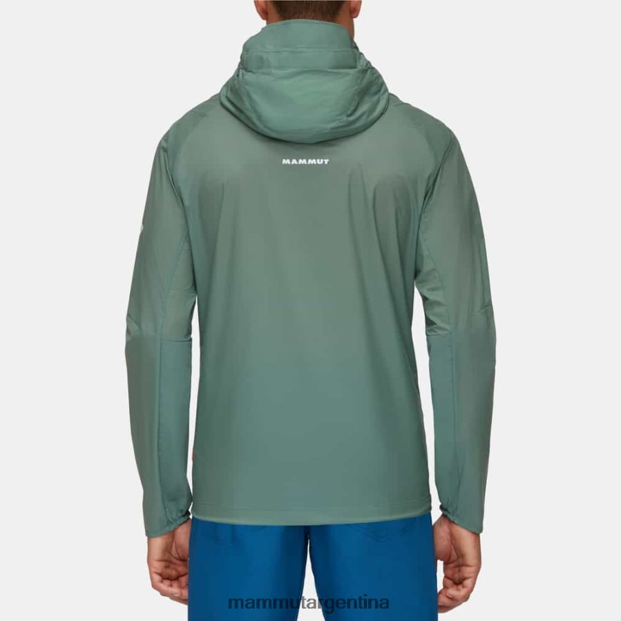 chamarra con capucha aenergy wb hombres 2B8PD2634 Mammut jade oscuro ropa