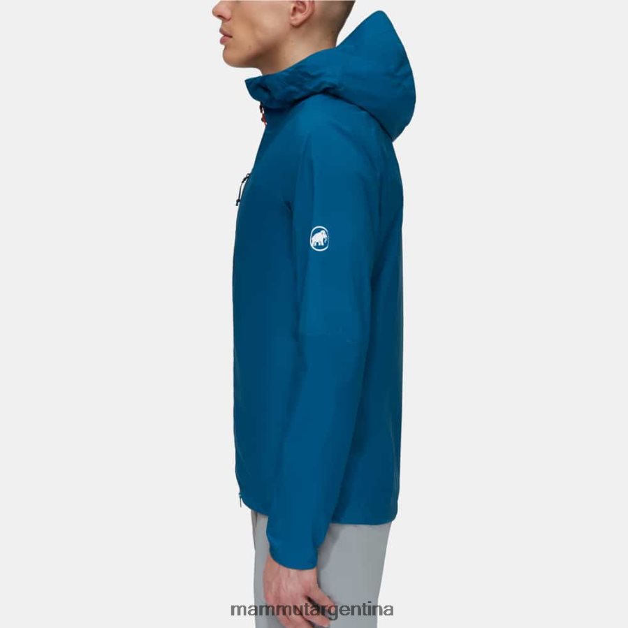 chamarra con capucha aenergy wb hombres 2B8PD2635 Mammut hielo profundo ropa