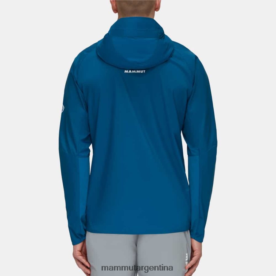 chamarra con capucha aenergy wb hombres 2B8PD2635 Mammut hielo profundo ropa
