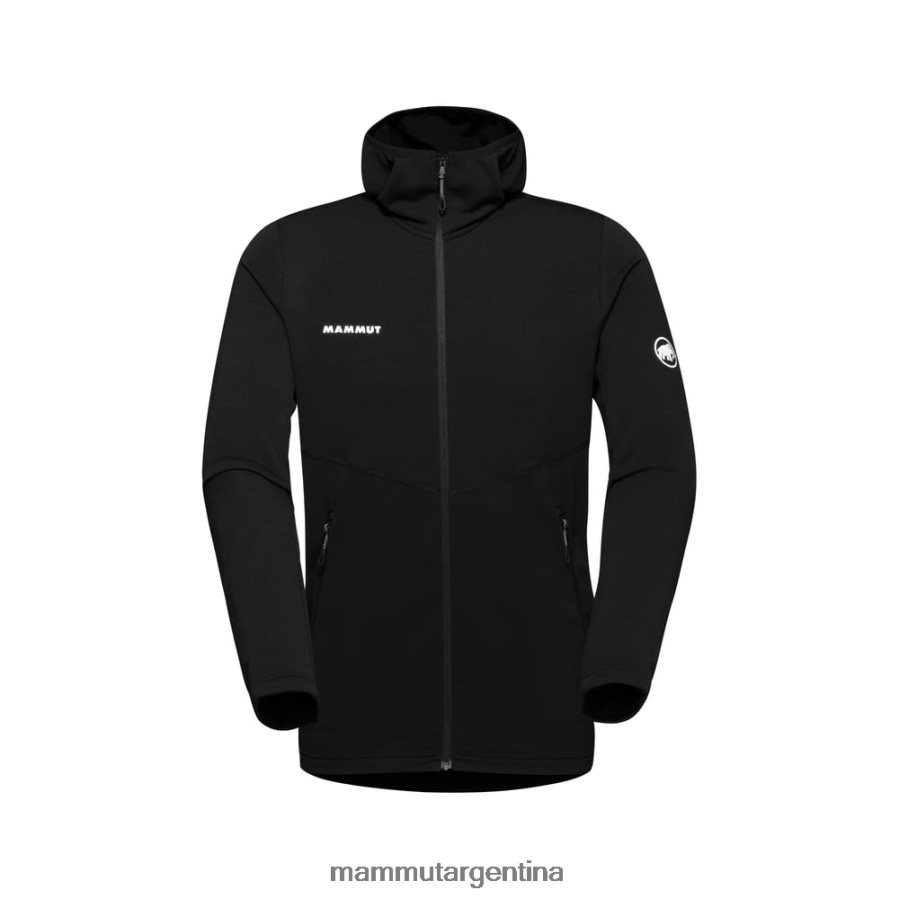 chaqueta con capucha aconcagua light ml hombres 2B8PD2197 Mammut negro ropa