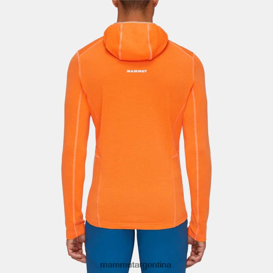 chaqueta con capucha aenergy light ml hombres 2B8PD2627 Mammut Mandarina ropa
