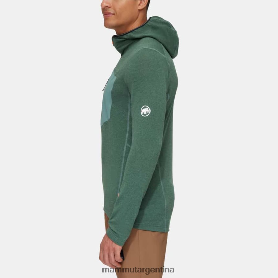 chaqueta con capucha aenergy light ml hombres 2B8PD2628 Mammut jade oscuro ropa