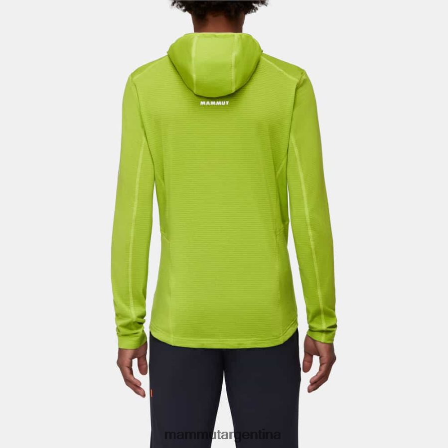 chaqueta con capucha aenergy light ml hombres 2B8PD2630 Mammut granito de cal ropa