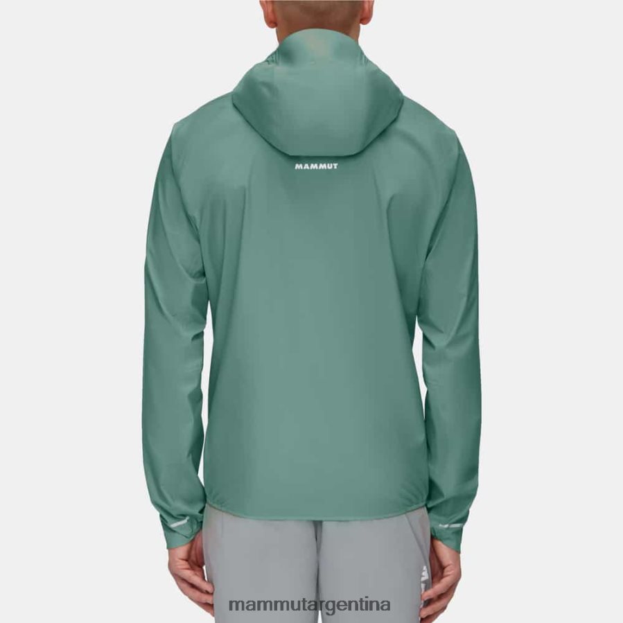 chaqueta con capucha aenergy tr hs hombres 2B8PD2660 Mammut jade oscuro ropa