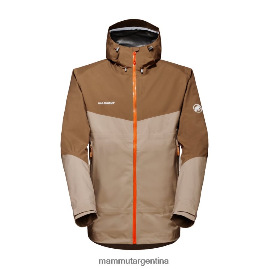 chaqueta con capucha carry tour hs hombres 2B8PD2750 Mammut safari-arena oscura ropa