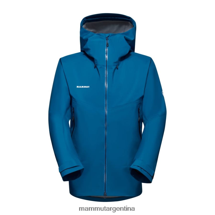 chaqueta con capucha crater hs hombres 2B8PD285 Mammut hielo profundo ropa