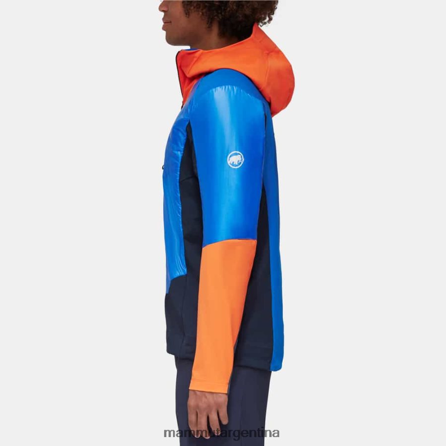 chaqueta con capucha eisfeld so hybrid hombres 2B8PD228 Mammut azurit-noche ropa