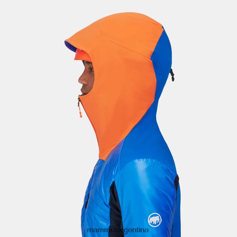 chaqueta con capucha eisfeld so hybrid hombres 2B8PD228 Mammut azurit-noche ropa