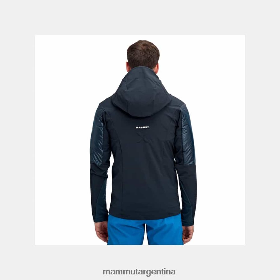 chaqueta con capucha eisfeld so hybrid hombres 2B8PD2684 Mammut noche ropa