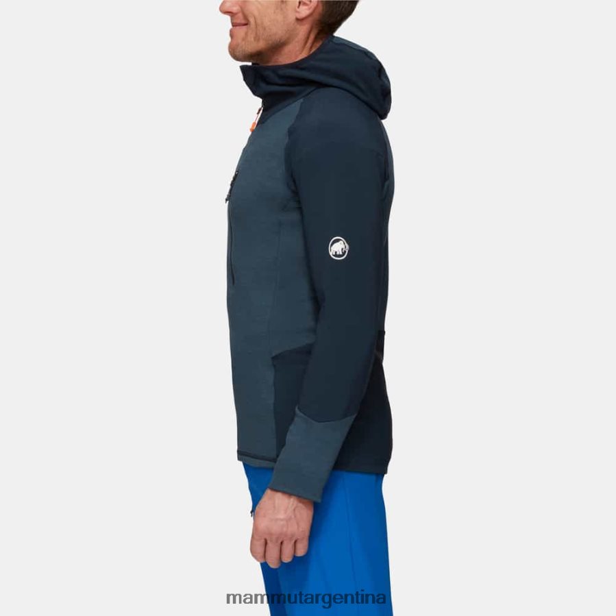 chaqueta con capucha eiswand advanced ml hombres 2B8PD2180 Mammut noche ropa