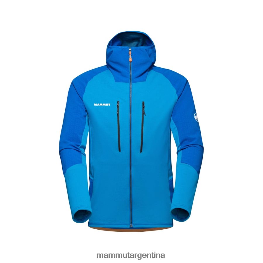 chaqueta con capucha eiswand advanced ml hombres 2B8PD2968 Mammut tarn-azurit ropa