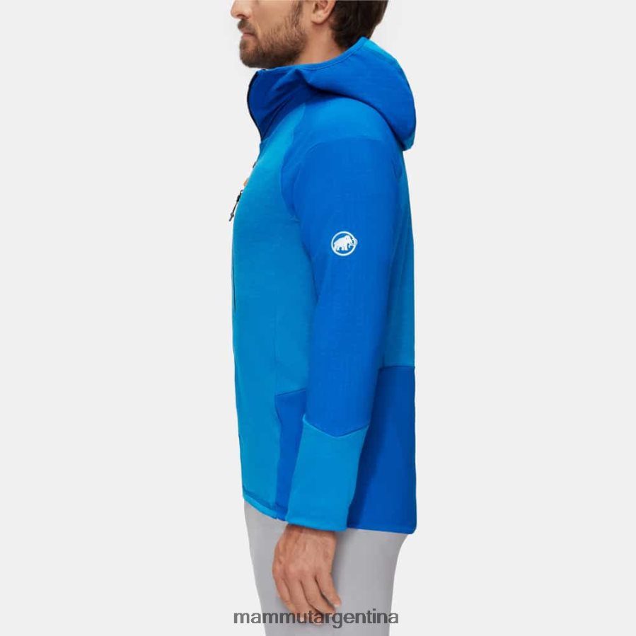 chaqueta con capucha eiswand advanced ml hombres 2B8PD2968 Mammut tarn-azurit ropa