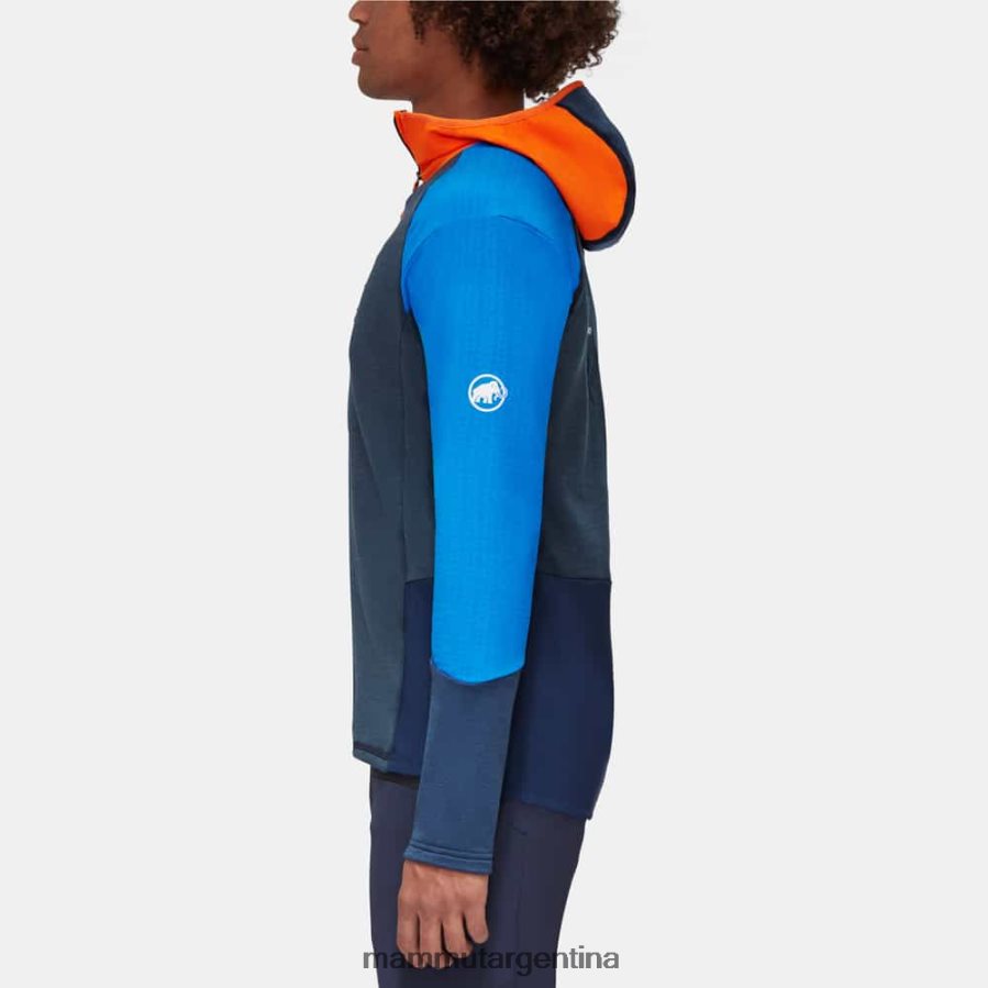 chaqueta con capucha eiswand advanced ml hombres 2B8PD2969 Mammut noche-azurit ropa