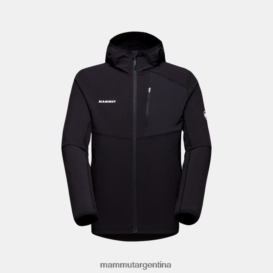 chaqueta con capucha madris light ml hombres 2B8PD2645 Mammut negro ropa