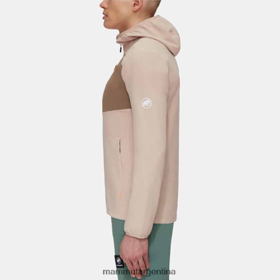 chaqueta con capucha madris light ml hombres 2B8PD2646 Mammut sabana ropa