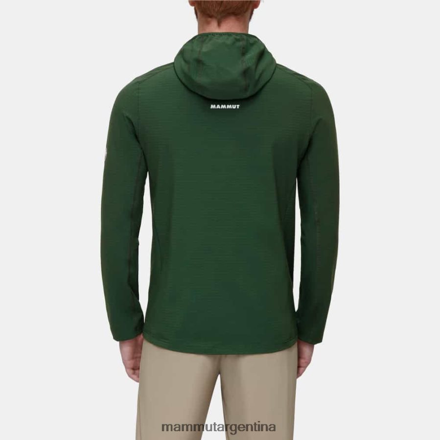 chaqueta con capucha madris light ml hombres 2B8PD27 Mammut bosque ropa