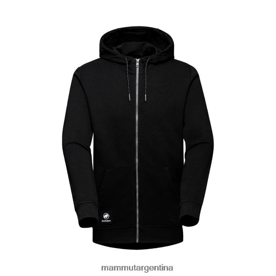 chaqueta con capucha ml hombres 2B8PD2129 Mammut negro ropa
