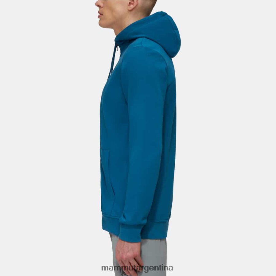 chaqueta con capucha ml hombres 2B8PD2838 Mammut hielo profundo ropa