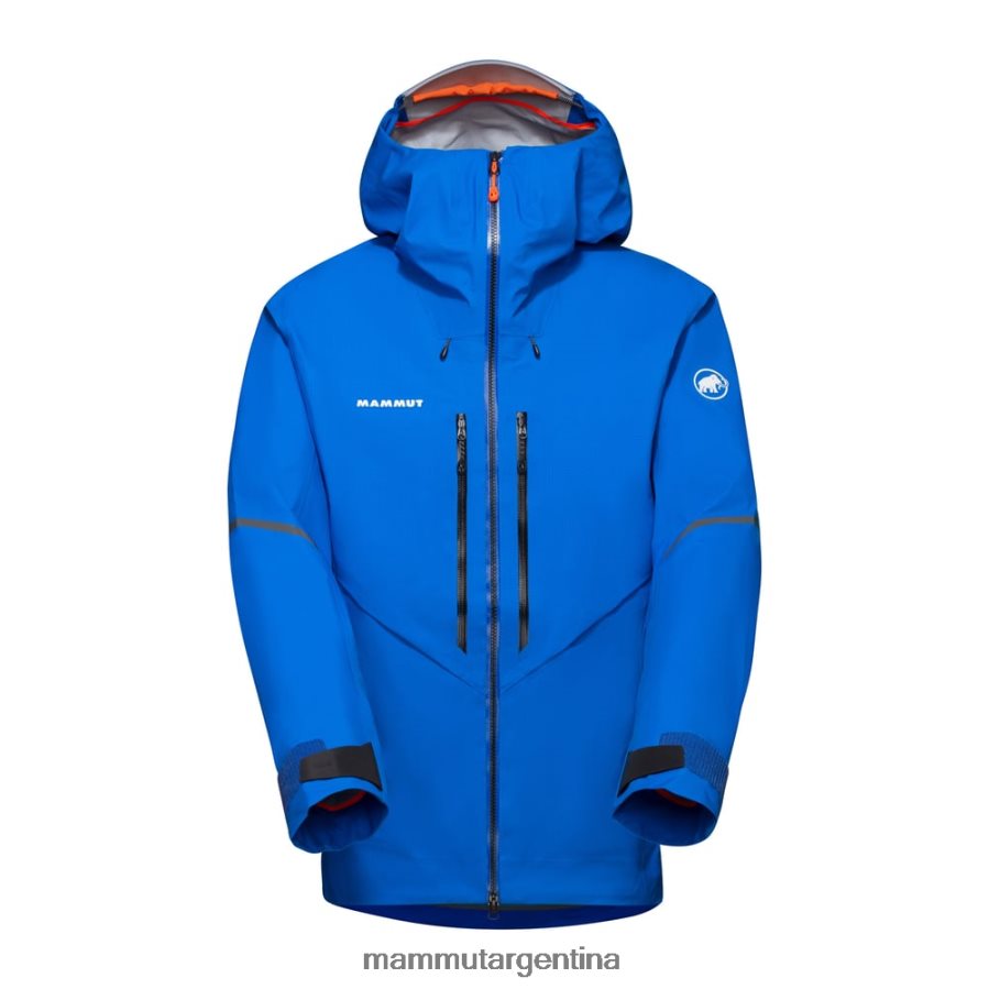 chaqueta con capucha nordwand advanced hs hombres 2B8PD2703 Mammut azurita ropa