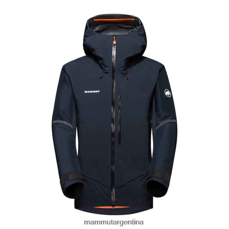 chaqueta con capucha nordwand pro hs hombres 2B8PD243 Mammut noche ropa