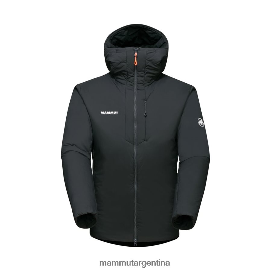 chaqueta con capucha rime in flex hombres 2B8PD2754 Mammut fantasma negro ropa