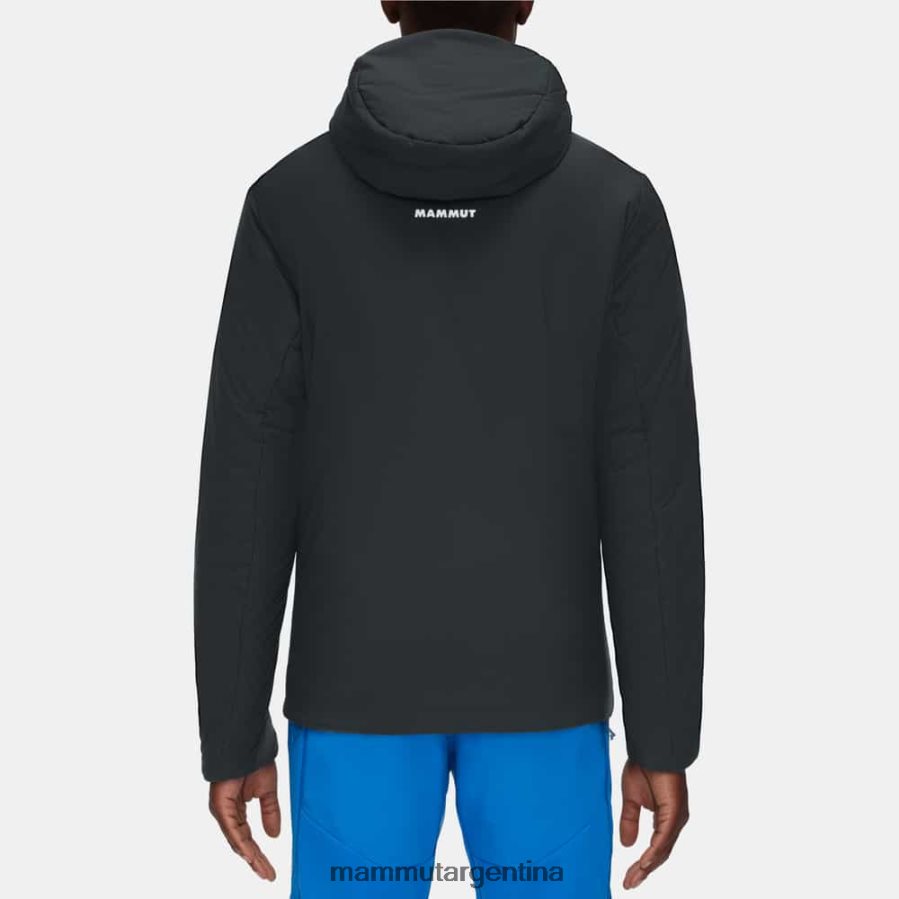 chaqueta con capucha rime in flex hombres 2B8PD2754 Mammut fantasma negro ropa