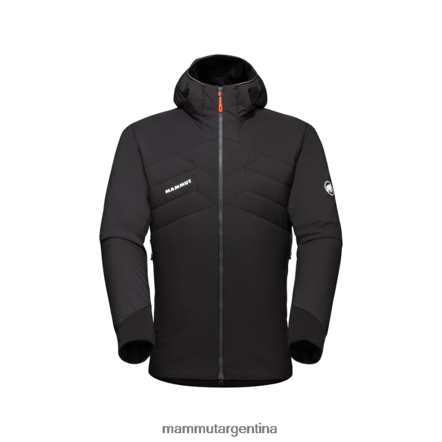 chaqueta con capucha rime light in flex hombres 2B8PD2757 Mammut fantasma negro ropa