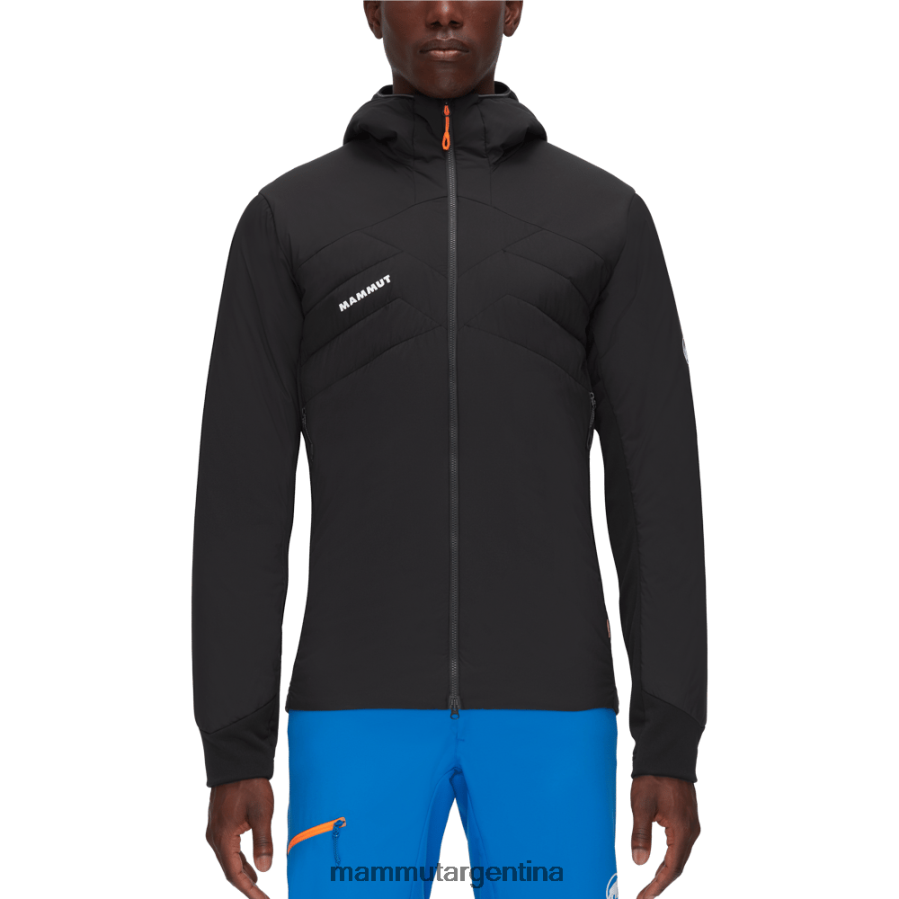 chaqueta con capucha rime light in flex hombres 2B8PD2757 Mammut fantasma negro ropa