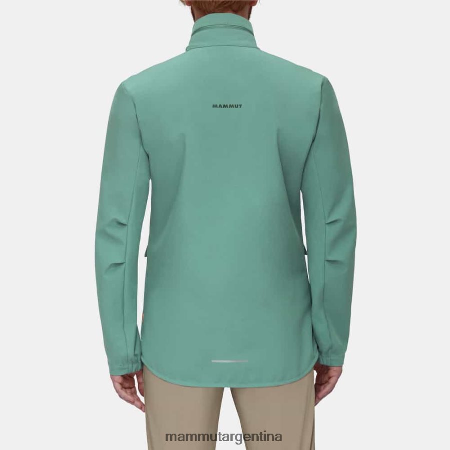 chaqueta con capucha seon so hombres 2B8PD2777 Mammut jade oscuro ropa