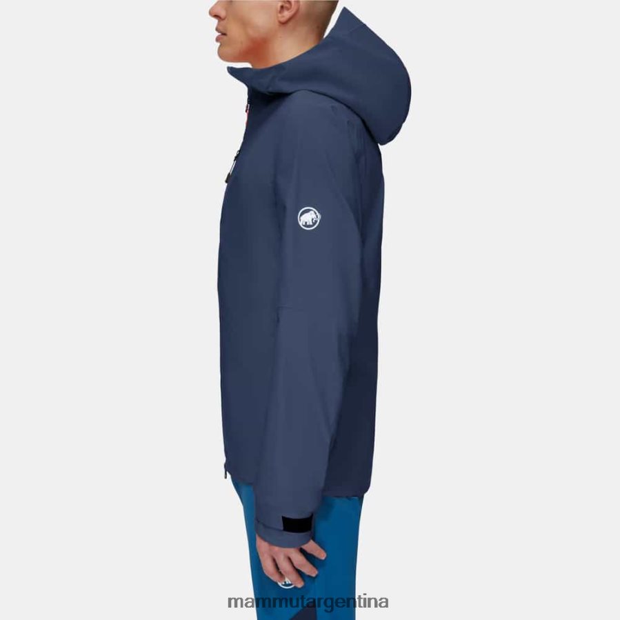 chaqueta con capucha taiss hs hombres 2B8PD2692 Mammut marina ropa