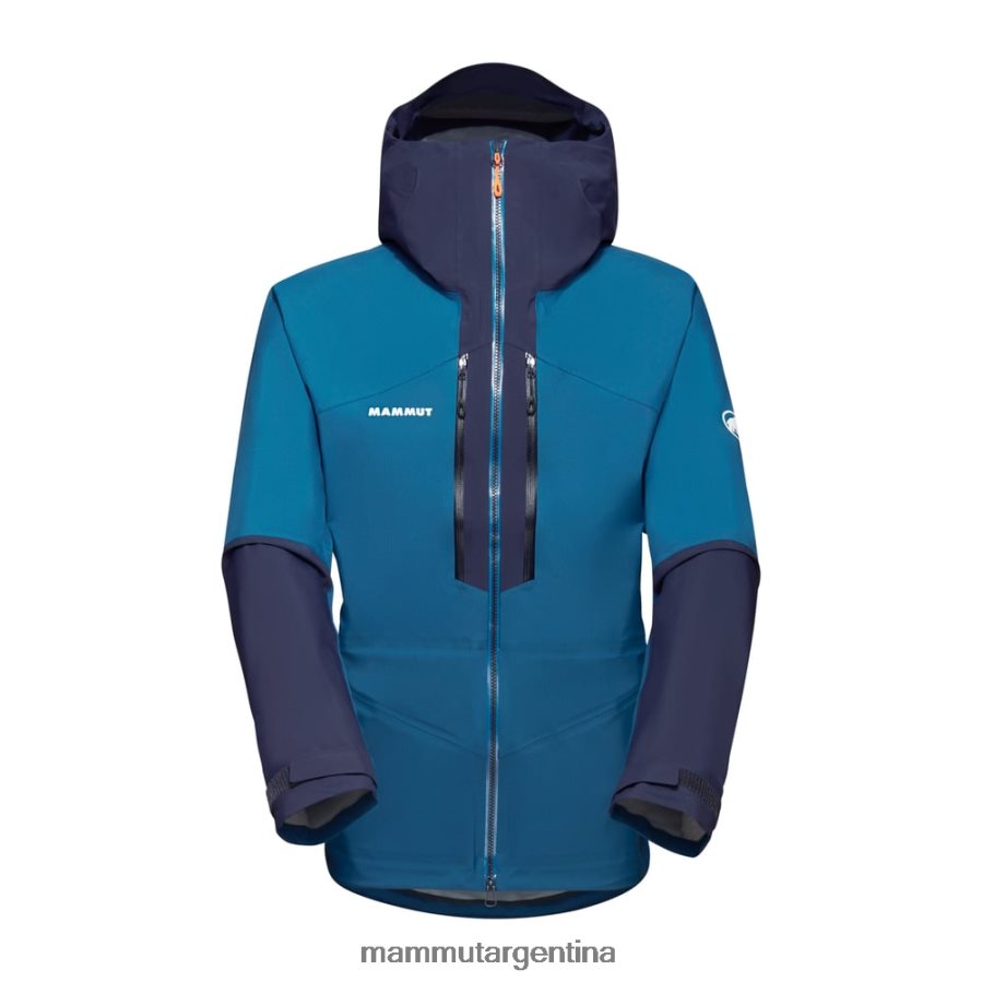 chaqueta con capucha taiss hs hombres 2B8PD2694 Mammut profundo hielo marino ropa