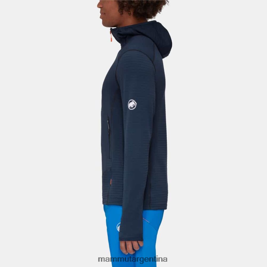 chaqueta con capucha taiss light ml hombres 2B8PD24 Mammut marina ropa