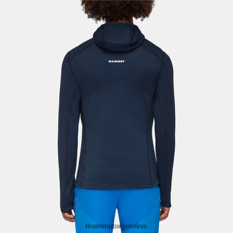 chaqueta con capucha taiss light ml hombres 2B8PD24 Mammut marina ropa