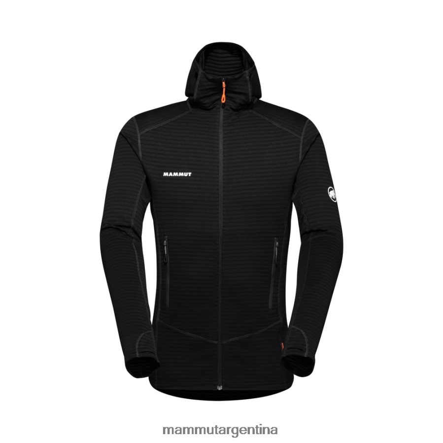 chaqueta con capucha taiss light ml hombres 2B8PD2636 Mammut negro ropa