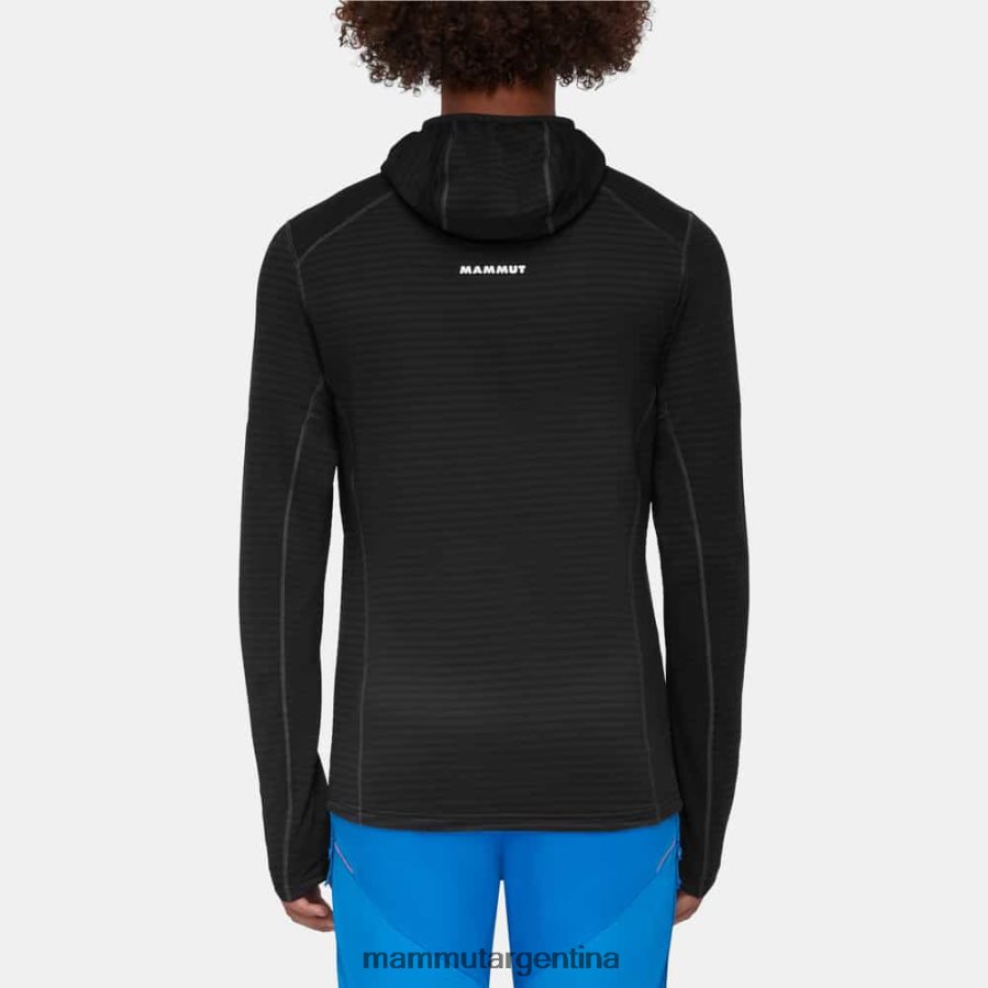 chaqueta con capucha taiss light ml hombres 2B8PD2636 Mammut negro ropa