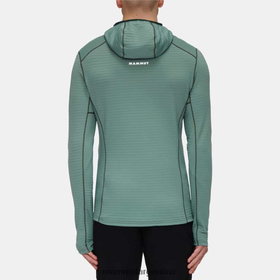 chaqueta con capucha taiss light ml hombres 2B8PD2637 Mammut maderas de jade oscuro ropa