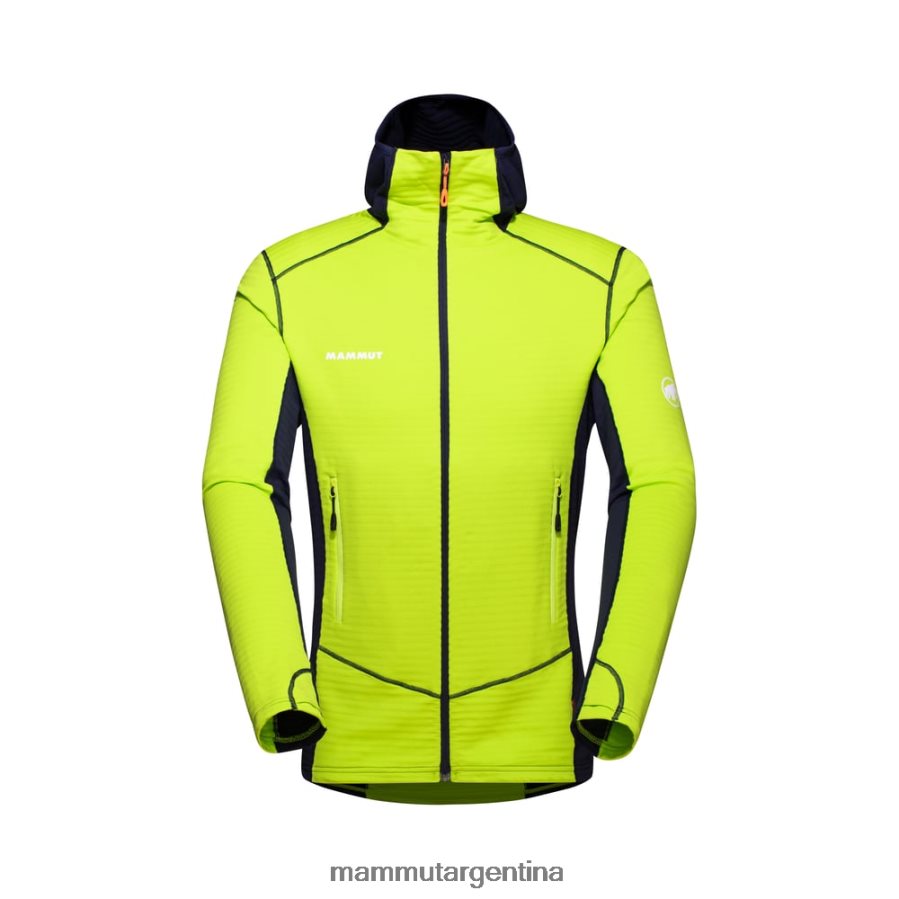 chaqueta con capucha taiss light ml hombres 2B8PD2639 Mammut highlime-marine ropa