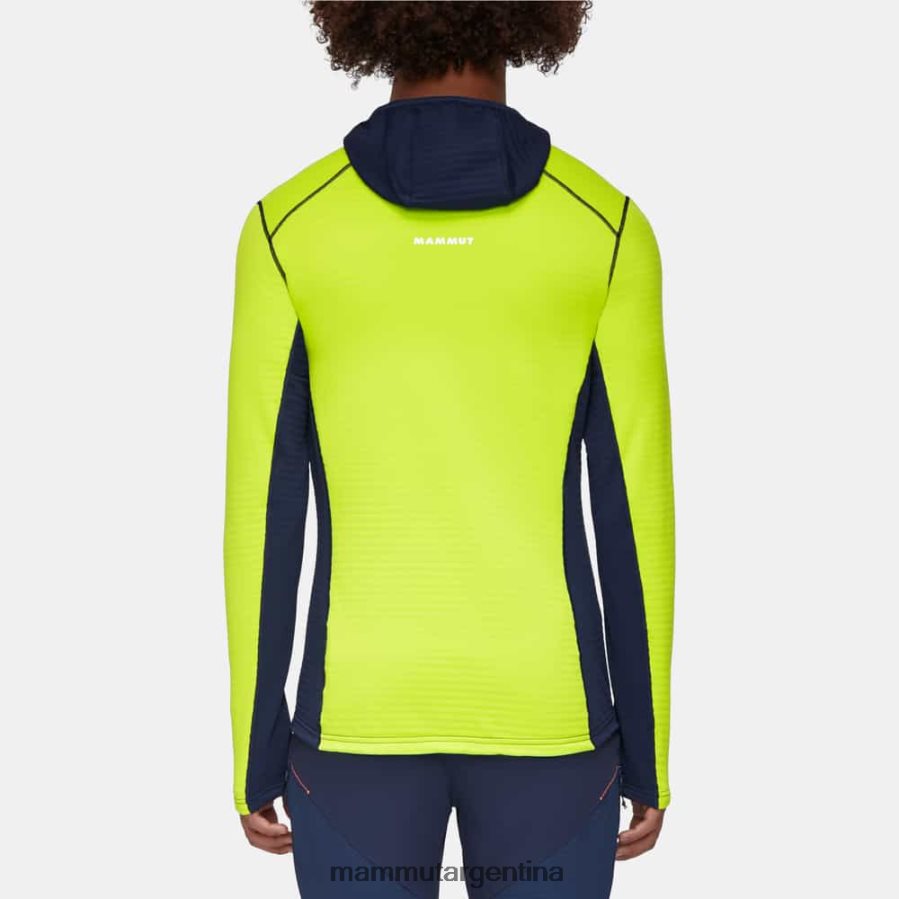 chaqueta con capucha taiss light ml hombres 2B8PD2639 Mammut highlime-marine ropa