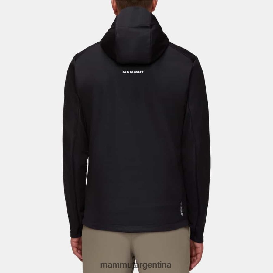 chaqueta con capucha ultimate vii so hombres 2B8PD2740 Mammut negro ropa