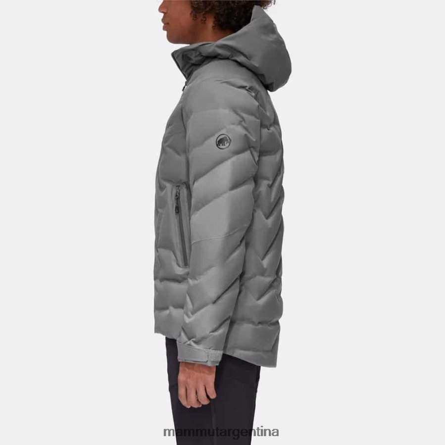 chaqueta térmica con capucha photics hs hombres 2B8PD242 Mammut titanio ropa