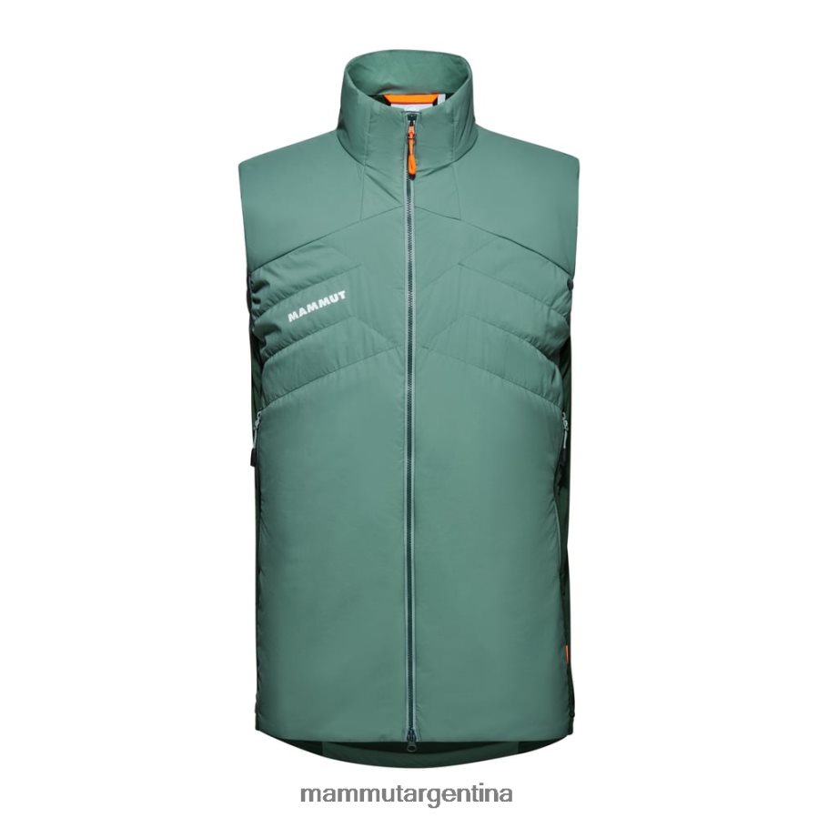 luz de escarcha en chaleco flexible hombres 2B8PD2702 Mammut maderas de jade oscuro ropa