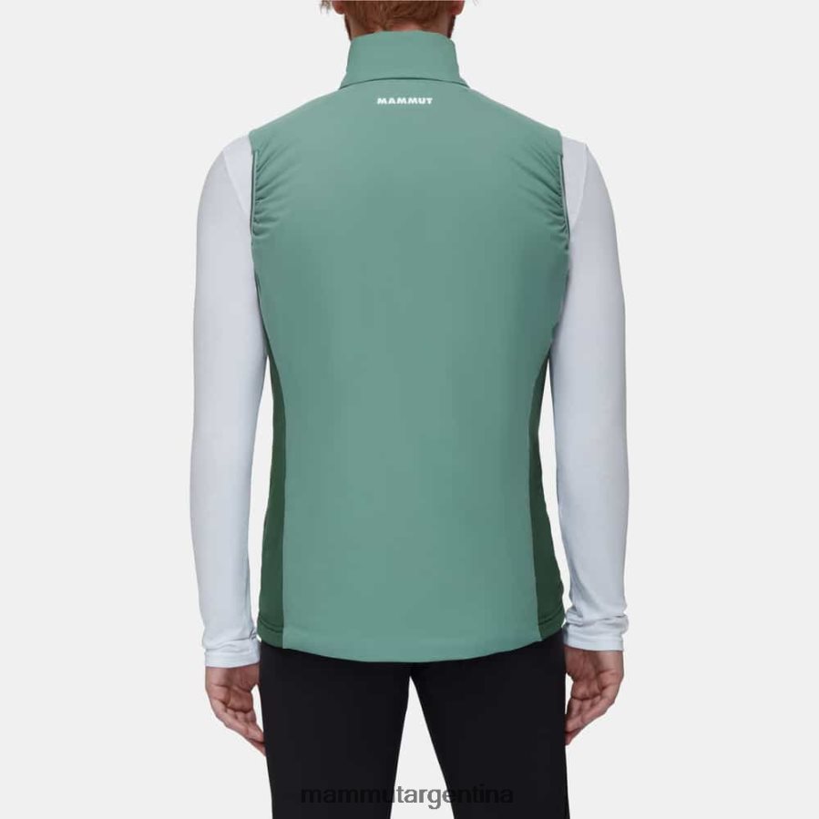 luz de escarcha en chaleco flexible hombres 2B8PD2702 Mammut maderas de jade oscuro ropa