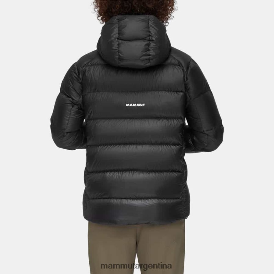 meron en chaqueta con capucha hombres 2B8PD2722 Mammut negro ropa
